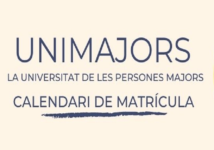 Calendari de matrícula Unimajors